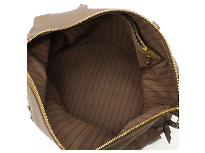 Louis Vuitton Lumineuse Marrone - vista 4