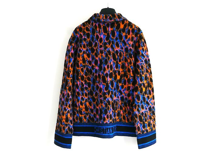 Dior Leopard Neon Jacke Mehrfarben - Ansicht 3