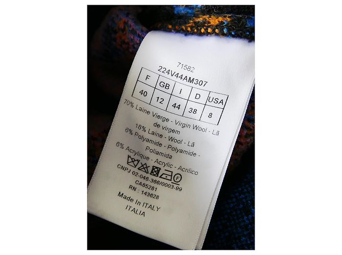 Dior Leopard Neon Jacke Mehrfarben - Ansicht 8