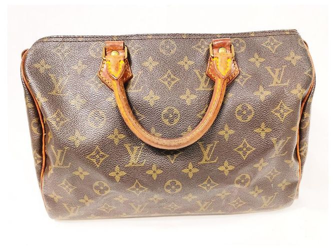 Louis Vuitton Speedy 30 VINTAGE ▾ Marrone - vista 2