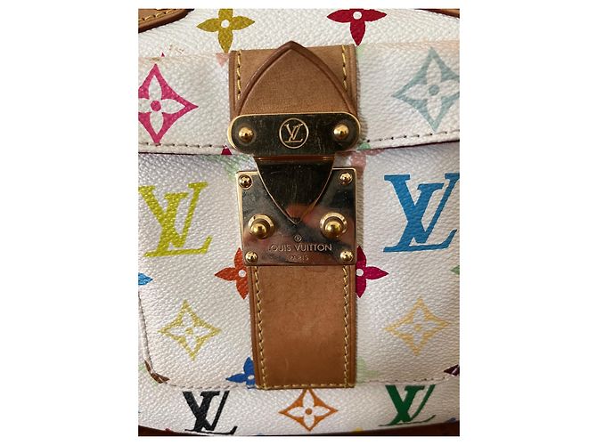 Bolsa de mão Louis Vuitton Speedy Multicolor em tecido Multicor - vista 2