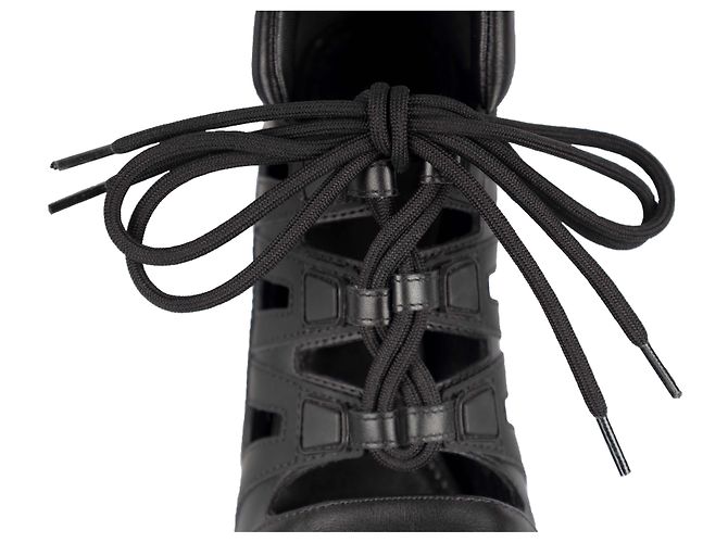 Twist Décolleté con lacci Streamline di Louis Vuitton Nero - vista 4