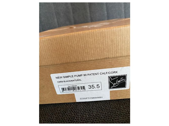 Décolleté Christian Louboutin Nere Vernice Nero - vista 6