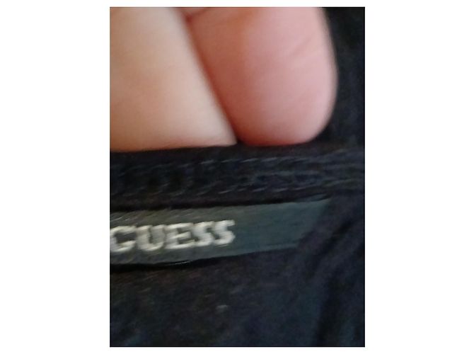Túnica Guess negra de viscosa Negro - vista 6