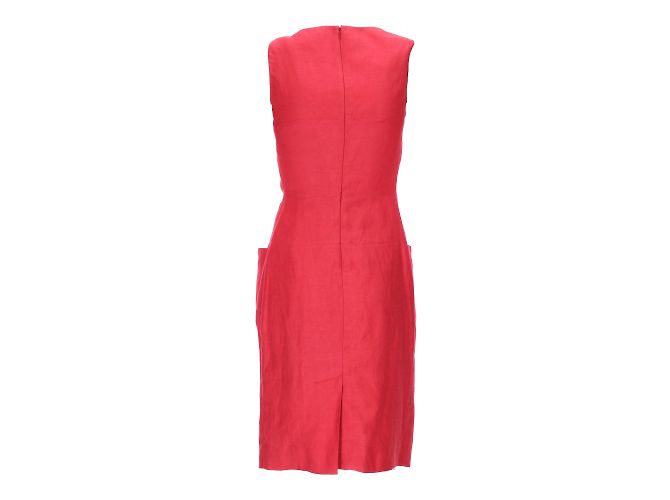 Vivienne Westwood Red Label Leinenkleid Rot - Ansicht 2
