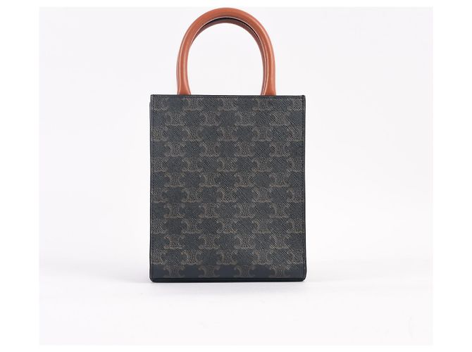 Triomphe Céline CELINE Handtaschen Stoff Kamel - Ansicht 2