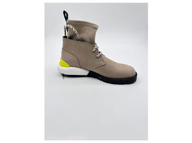 Sneakers DIOR EU 39 in suede Beige - vista 4