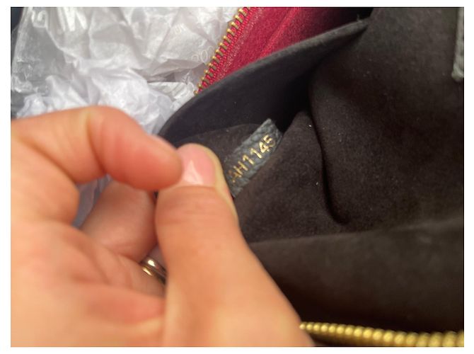 Borsa a mano Louis Vuitton Retiro MM in pelle di agnello nera Nero - vista 6