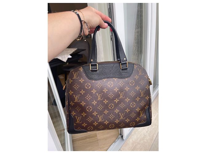 Borsa a mano Louis Vuitton Retiro MM in pelle di agnello nera Nero - vista 7