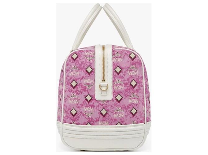MCM der Ottomar Weekender Pink Weiß - Ansicht 4