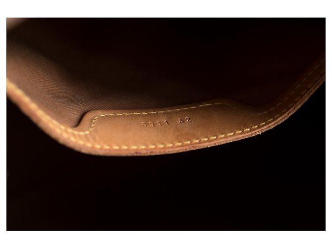 Borsa a mano Louis Vuitton Ordine Speciale Marrone Scuro - vista 8