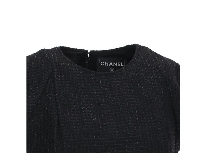 Schwarzes Chanel-Etuikleid - Ansicht 5