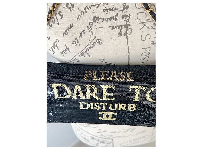 Chanel Rara borsa con paillettes Dare To Disturb Nero - vista 5