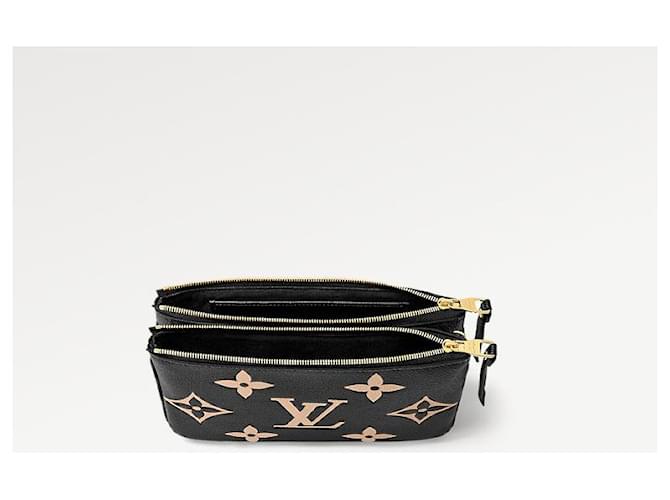 Bolsa Louis Vuitton forrada com zíper na alça Preto - vista 2