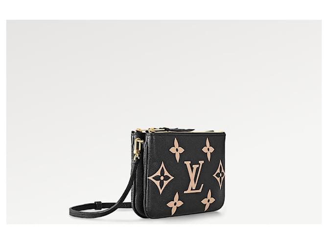 Bolsa Louis Vuitton forrada com zíper na alça Preto - vista 3