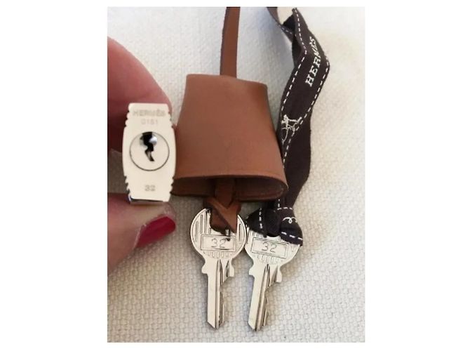Kelly Hermès Taschenanhänger Cognac - Ansicht 4