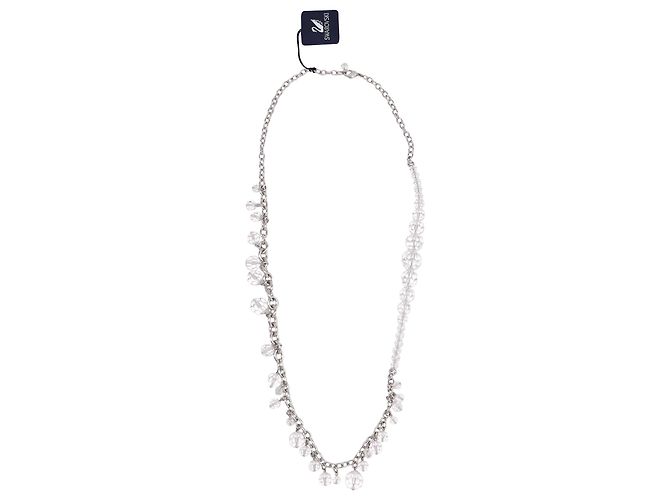 Swarovski Collier Clear Crystal Halskette aus silbernem Metall - Ansicht 2