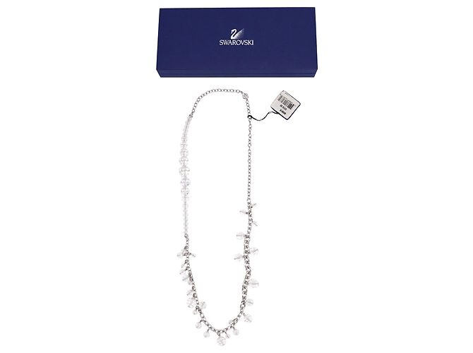 Swarovski Collier Clear Crystal Halskette aus silbernem Metall - Ansicht 3