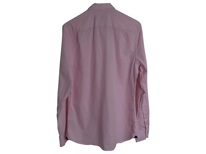Camicia Classica Aquascutum in Cotone Rosa - vista 2
