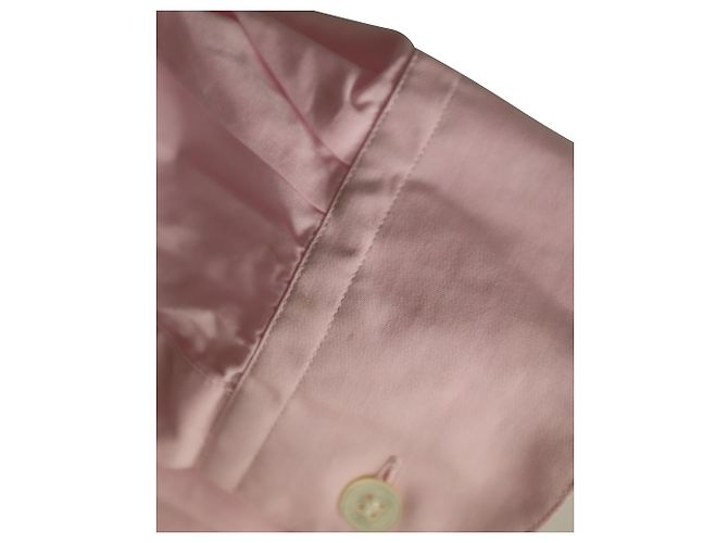 Camicia Classica Aquascutum in Cotone Rosa - vista 5