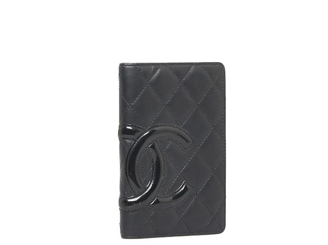 Chanel Funda de agenda de piel acolchada Cambon Negro - vista 2