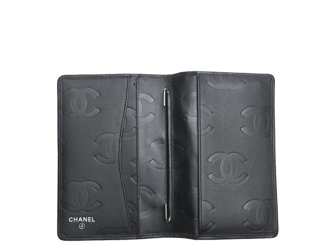 Chanel Funda de agenda de piel acolchada Cambon Negro - vista 5