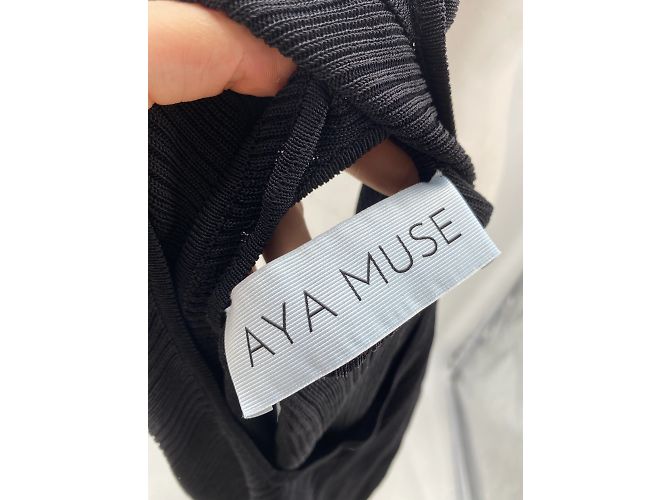 Autre Marque AYA MUSE Kleider T.International S Viskose Schwarz - Ansicht 5
