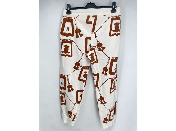 Hermès HERMES Pantalón T.fr 38 Algodón Blanco - vista 2
