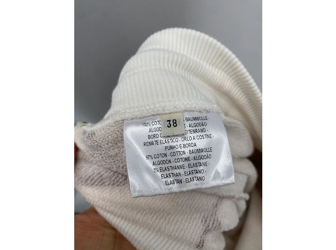 Hermès HERMES Pantalón T.fr 38 Algodón Blanco - vista 3