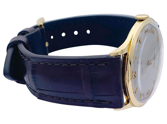 AUDEMARS PIGUET UHR, "Klassisch", gelbes Gold, cuir. - Ansicht 3