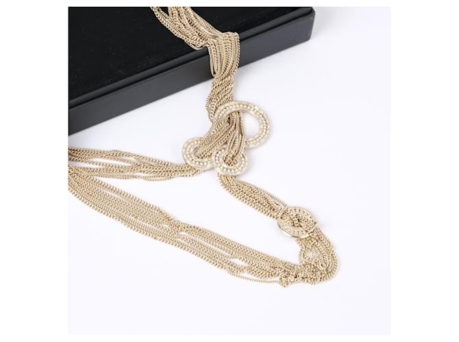 Timeless CHANEL Collane lunghe Metallo D'oro - vista 2