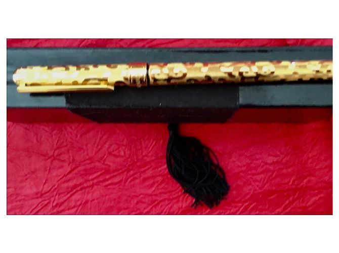 Yves Saint Laurent ChYC Penna Roller Placcato Oro D'oro - vista 5