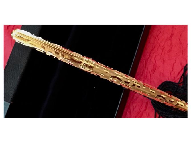 Yves Saint Laurent ChYC Penna Roller Placcato Oro D'oro - vista 7