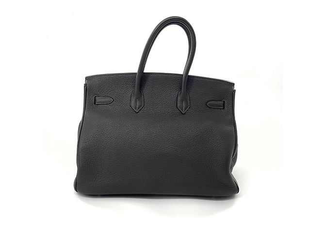Hermès Birkin 35 Togo Leder Anthrazitgrau - Ansicht 4