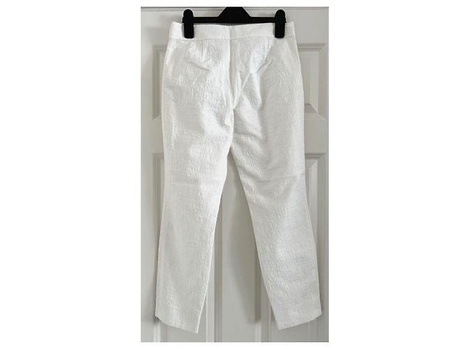 Diane Von Furstenberg Pantalón texturizado DvF Gwennifer Two blanco - vista 2