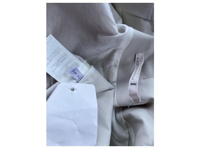 Dorothée Schumacher Cappotto Beige in Cotone - vista 5