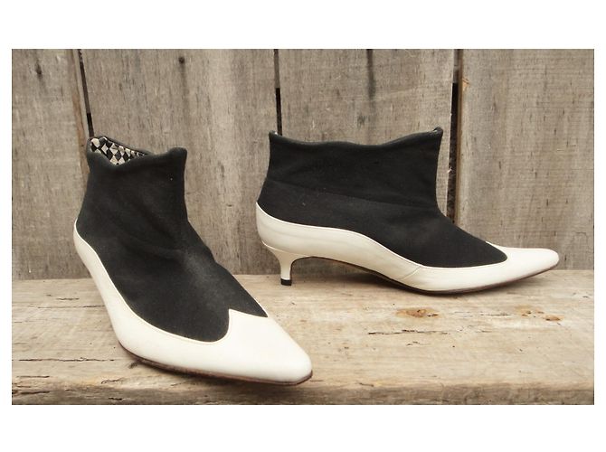 Autre Marque botines Buddhahood p 38 Negro Blanco - vista 2