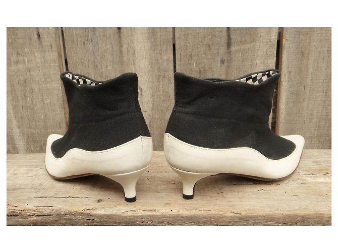 Autre Marque botines Buddhahood p 38 Negro Blanco - vista 4