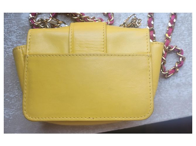 Dsquared2 Dsquared-Tasche2 Minitasche mit Schultergurt Gelb - Ansicht 2