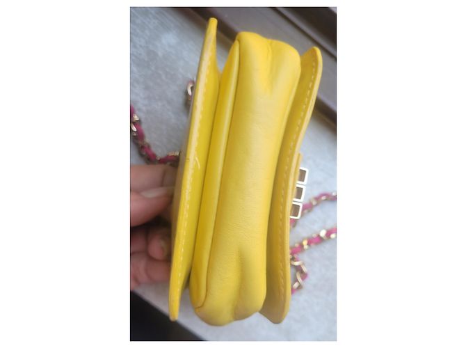 Dsquared2 Dsquared-Tasche2 Minitasche mit Schultergurt Gelb - Ansicht 8