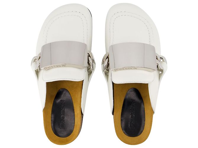 JW Anderson Mocasines Gourmet - J.W. Anderson - Blanco - Cuero - vista 4
