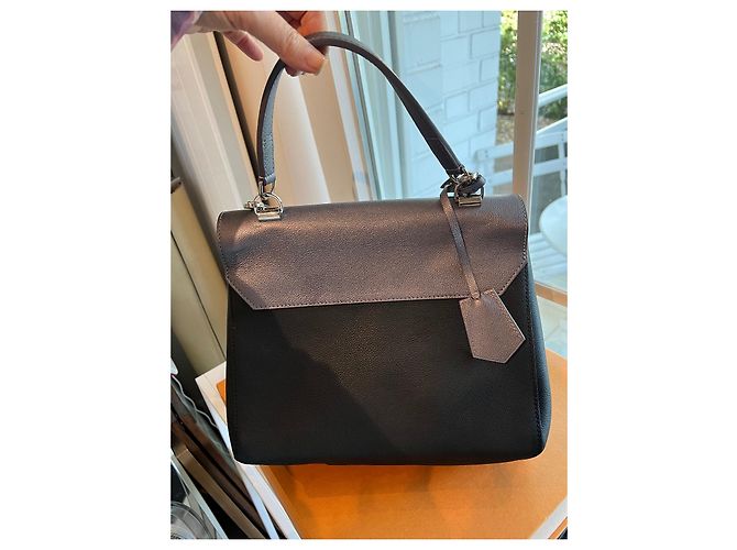 Louis Vuitton Bolsa Eyelet Lockme II de couro cinza escuro Cinza antracite - vista 7