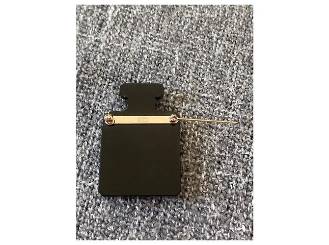 CHANEL Spilla Profumo Numero 5 Nero D'oro - vista 4