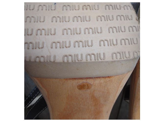 Miu Miu Sandali Piu Miu p 37,5 Nero - vista 7