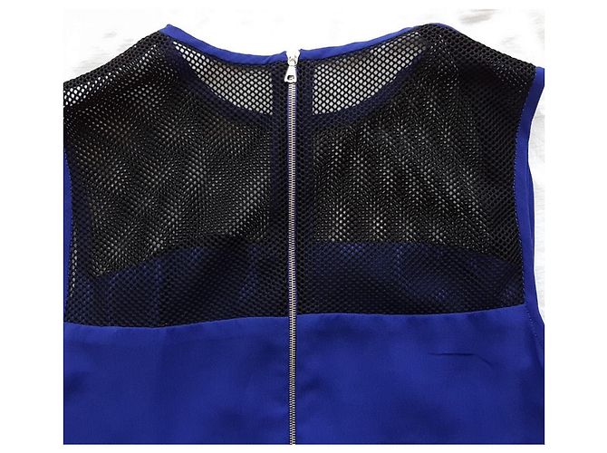 Abito Sandro Roxane R3642E Blu e Nero Blu scuro - vista 3