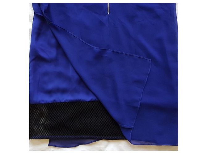 Abito Sandro Roxane R3642E Blu e Nero Blu scuro - vista 6