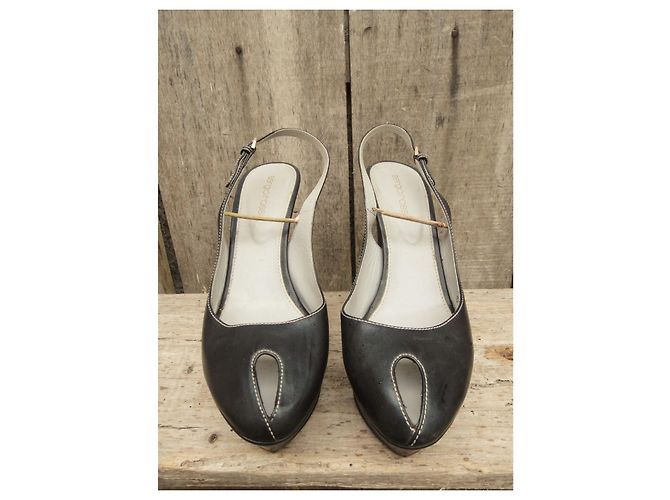 SERGIO ROSSI Pumps 38,5 Nero - vista 3