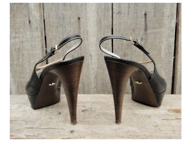 SERGIO ROSSI Pumps 38,5 Nero - vista 4