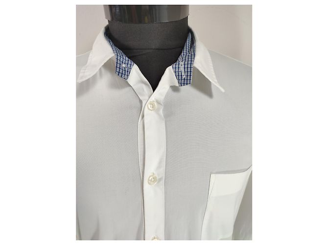 Camicia Hugo Boss Boss Orange Bianca in Cotone L Bianco - vista 2