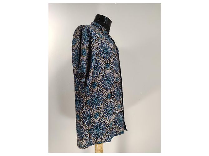 Autre Marque Camicia a maniche corte in viscosa Multicolore - vista 3